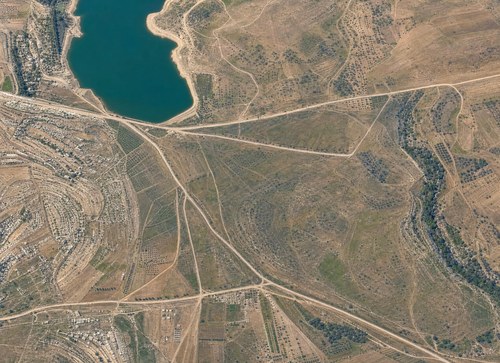 Archive record 599b: North of el-Bire, Jerusalem road from el-Balua to Khirbet el-Merara