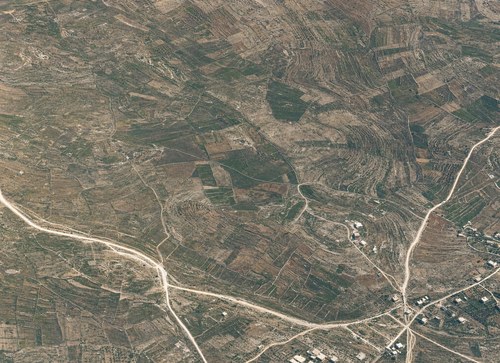 Archive record 609: Southeast of Ramallah and road to el-Bire