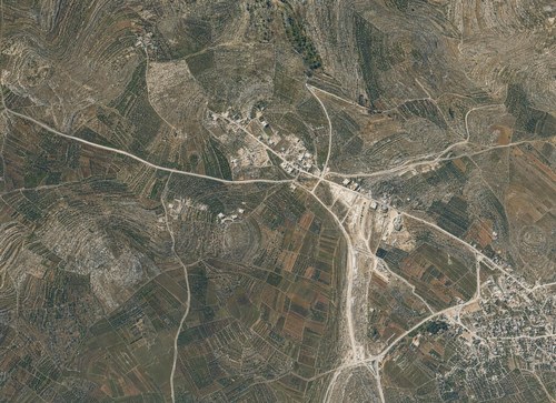 Archive record 611: terrain between el-Bire and Ramallah, northern continuation of no. 610