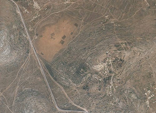 Archive record 624: Northwest of el-Bire, northern continuation of no. 623 with el-Balua