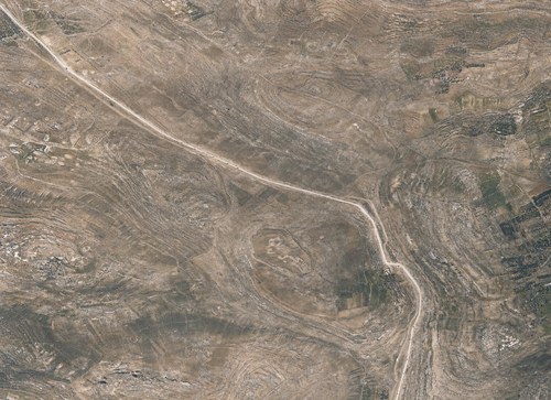 Archive record 629: South of el-Bire to Kefr Akab, like no. 618, southern continuation of no. 628