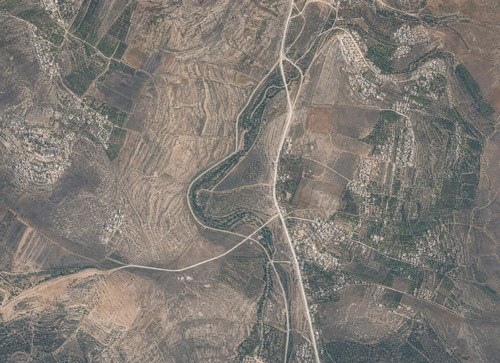 Archive record 634: West of Kefr Akab, southern continuation of no. 633; Jerusalem road of Kefr Tas to Wadi ed-Damm