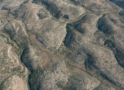 Archive record 666: villages north of and northeast of Amwas and Latrun: southwest of Bet Ur et-Tahta with Wadi el-Melab and Wadi Dabdub