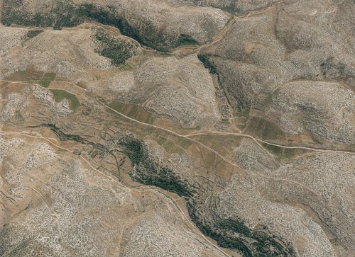 Archive record 666a: villages north of and northeast of Amwas and Latrun: southwest of Bet Ur et-Tahta with Wadi el-Melab and Wadi Dabdub