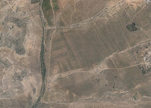 Archive record 675: villages north of and northeast of Amwas and Latrun: surroundings of Bet Nuba and Jalo, part from 671, southwestern continuation of no. 674