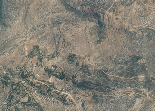 Archive record 676: villages north of and northeast of Amwas and Latrun: Jalo and western surroundings, southwestern continuation of no. 675