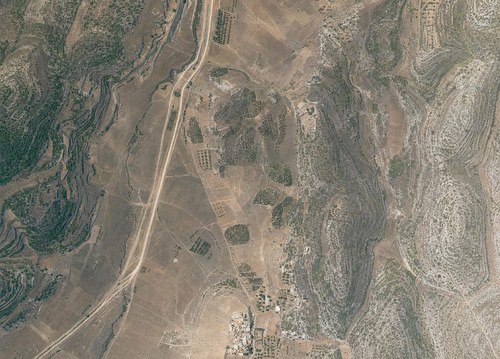 Archive record 686: Amwas-Latrun and surroundings (in chronological order): surroundings of Latrun, northwestern continuation of no. 685