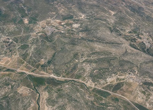 Archive record 696a: Amwas-Latrun and surroundings (in chronological order): east of Latrun, overview of the terrain of Jalo, Deir Eijub, etc.