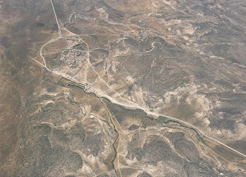 Archive record 696b: Amwas-Latrun and surroundings (in chronological order): east of Latrun, overview of the terrain of Jalo, Deir Eijub, etc.