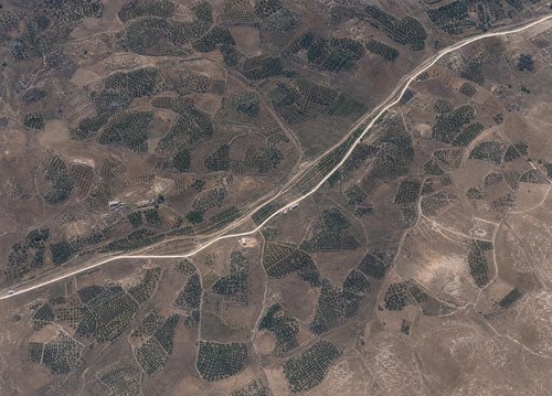 Archive record 696d: Amwas-Latrun and surroundings (in chronological order): east of Latrun, overview of the terrain of Jalo, Deir Eijub, etc.