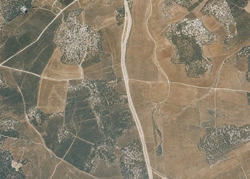 Archive record 709: Amwas-Latrun and surroundings (in chronological order): 6 km west of Latrun, eastern continuation of no. 708