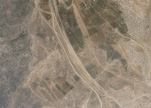 Archive record 718c: Amwas-Latrun and surroundings (in chronological order): east of Latrun, Jerusalem road, southeastern continuation of no. 717