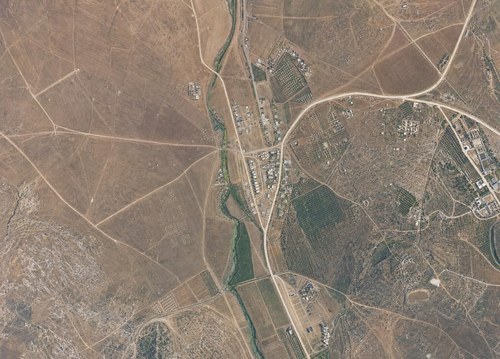 Archive record 718e: Amwas-Latrun and surroundings (in chronological order): east of Latrun, Jerusalem road, southeastern continuation of no. 717
