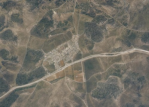 Archive record 718h: Amwas-Latrun and surroundings (in chronological order): east of Latrun, Jerusalem road, southeastern continuation of no. 717