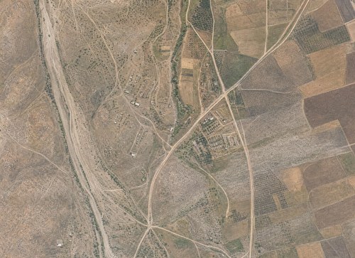 Archive record 73: 2 km north and northeast of Schech Muannis