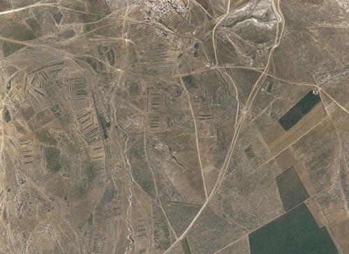 Archive record 74: 2 km northeast and east of Schech Muannis