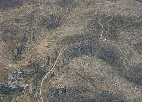 Archive record 740: Road from Latrun to Jerusalem: Karjet el-Ineb and Deir el-Azhar, with 2 km of western surroundings