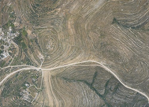 Archive record 741: Road from Latrun to Jerusalem: Karjet el-Ineb and western surroundings (part of no. 740)