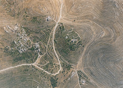 Archive record 744: Road from Latrun to Jerusalem: Karjet el-Ineb with Deir el-Azhar, northern continuation of no. 743