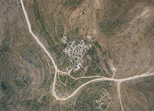 Archive record 744a: Road from Latrun to Jerusalem: Karjet el-Ineb with Deir el-Azhar, northern continuation of no. 743
