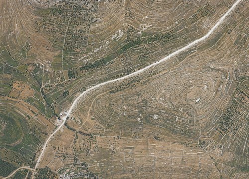 Archive record 746: Road from Latrun to Jerusalem: west of Bet Nakuba, southeastern continuation of no. 744, road from Karjet el-Ineb to En ed-Dilb