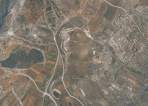 Archive record 760b: Railway line from Artuf-Deir Aban to Jerusalem with northern and southern surroundings: east of Deir Aban station