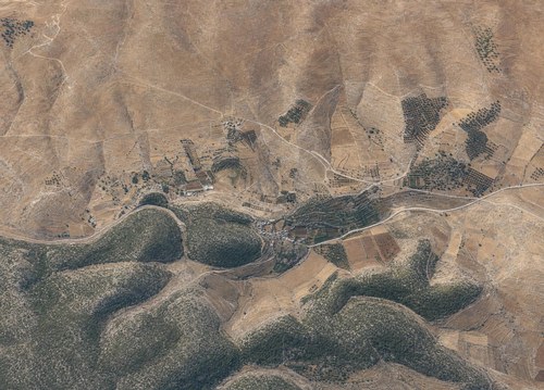 Archive record 763: Railway line from Artuf-Deir Aban to Jerusalem with northern and southern surroundings: north of Deir Aban, Deir Eslin and surroundings