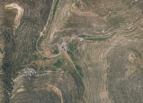 Archive record 766: railway line from Artuf-Deir Aban to Jerusalem with northern and southern surroundings: Deir esch-Schech at the Jaffa-Jerusalem railway between Deir Aban and Bittir