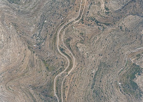 Archive record 770: railway line from Artuf-Deir Aban to Jerusalem with northern and southern surroundings: 3 km of railway and Wadi es-Sikke west of Bittir (terrain formation)