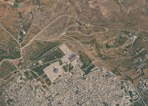 Archive record 790a: Old Jerusalem. View toward the southeast.