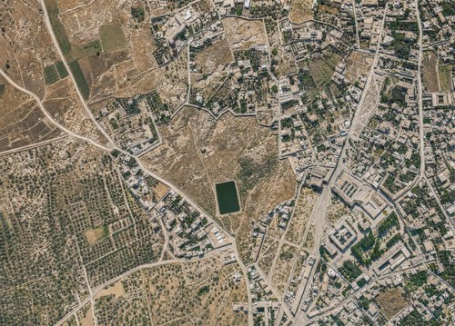 Archive record 799: Jerusalem's inner western suburb. View toward the east.