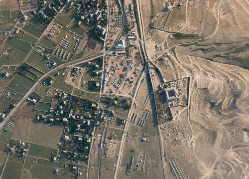 Archive record 808a: D. Jerusalem, partial views of the immediate surroundings of the Old and New City: Templer Colony station, Jebel Abu Tor, eastern continuation of no. 807 and southern continuation of no. 805