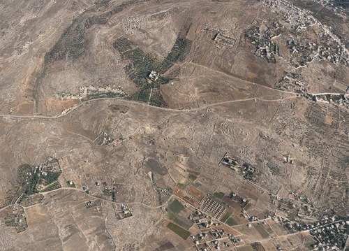 Archive record 819: D. Jerusalem, partial views of the immediate surroundings of the Old and New City: southwest of Jerusalem, northern continuation of no. 818 to the Monastery of the Cross and the Jewish colony Bath Zadok