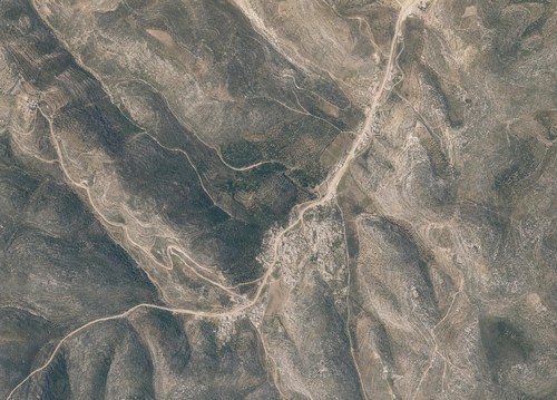 Archive record 849: el-Azarije, Jericho road, Khan Hatrur, Khan el-Meschrab, Deir el-Kelt, Jebel Karantal, etc.: east of el-Azrije, Jericho road of the Apostles' Spring (En el-Hod) to Arak esch-Schems (Ischmis), like no. 848 with northeastern continuation