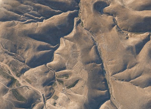 Archive record 859b: el-Azarije, Jericho road, Khan Hatrur, Khan el-Meschrab, Deir el-Kelt, Jebel Karantal, etc.: 2 km road west of Khan Hatrur, part from no. 857