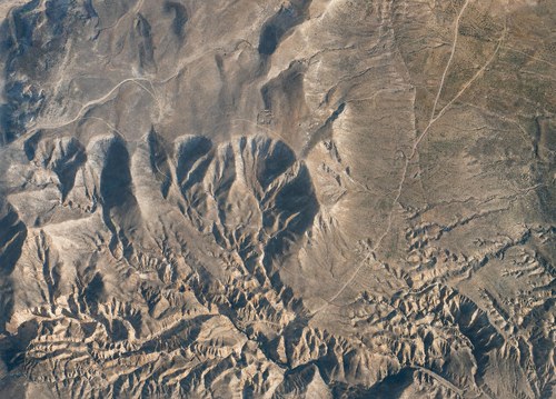 Archive record 890: el-Azarije, Jericho road, Khan Hatrur, Khan el-Meschrab, Deir el-Kelt, Jebel Karantal, etc.: Tabk el-Kunetra and Wadi Kumran, northern continuation of no. 888