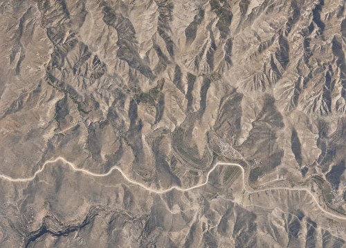 Archive record 895: el-Azarije, Jericho road, Khan Hatrur, Khan el-Meschrab, Deir el-Kelt, Jebel Karantal, etc.: eastern continuation of no. 894 to Bet-Dschabr el-Fokani