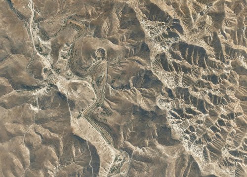 Archive record 898: el-Azarije, Jericho road, Khan Hatrur, Khan el-Meschrab, Deir el-Kelt, Jebel Karantal, etc.: south of Deir el-Uelt, southeastern continuation of no. 897