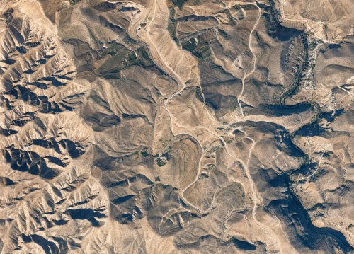 Archive record 899: el-Azarije, Jericho road, Khan Hatrur, Khan el-Meschrab, Deir el-Kelt, Jebel Karantal, etc.: southeast of Deir el-Kelt, eastern continuation of no. 898
