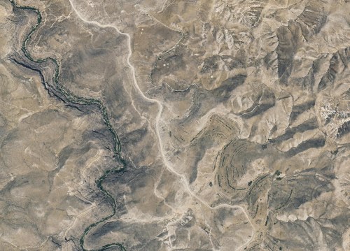 Archive record 900: el-Azarije, Jericho road, Khan Hatrur, Khan el-Meschrab, Deir el-Kelt, Jebel Karantal, etc.: southeast of Deir el-Kelt, like no. 899 with further eastern continuation