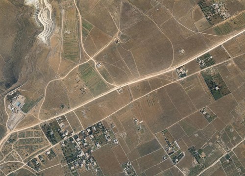 Archive record 904a: South of Jerusalem: southern end of the Templer Colony, Bethlehem road to Khirbet es-Sabba, southern continuation of no. 807