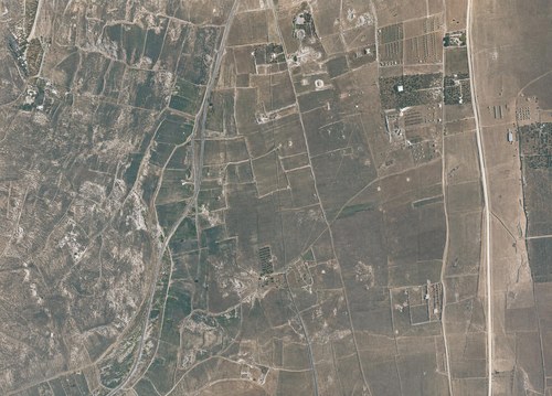 Archive record 908a: South of Jerusalem, like no. 906 with southeastern continuation to the village Sur Bahir and surroundings
