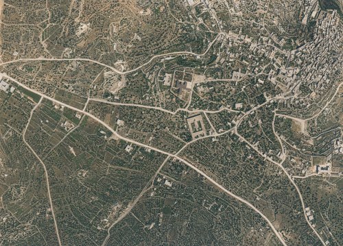 Archive record 914a: Bethlehem, northwestern part, road fork Bethlehem-Hebron and western surroundings