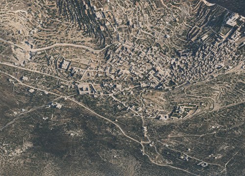 Archive record 914b: Bethlehem, northwestern part, road fork Bethlehem-Hebron and western surroundings