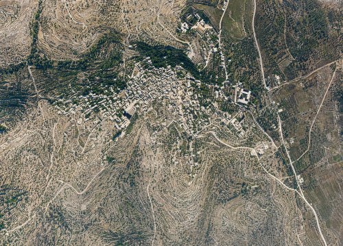 Archive record 916a: Bethlehem, south. View toward the southeast.