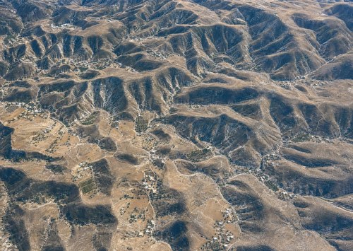 Archive record 923a: Judean Desert west of Mar Saba with Wadi el-Machrum