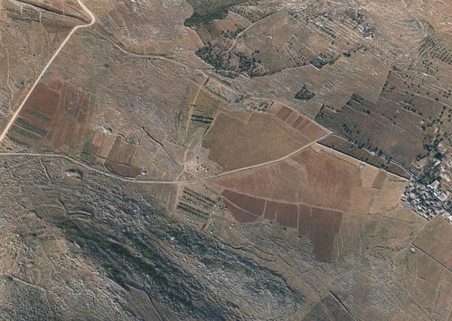 Archive record 933: el-Chadr and southeastern surroundings to the Hebron road