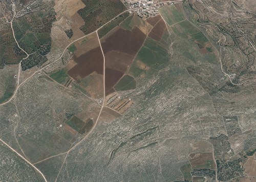 Archive record 933a: el-Chadr and southeastern surroundings to the Hebron road