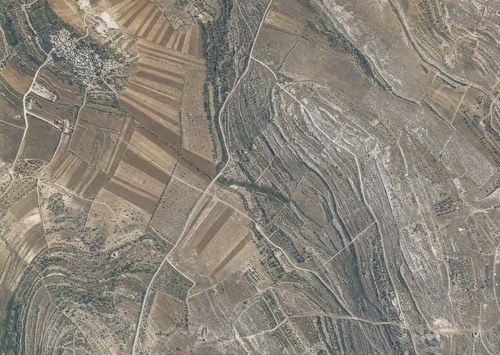 Archive record 944: Northeast of Khirbet Bet Schaar, eastern continuation of no. 943 to Ballutet el-Jerze