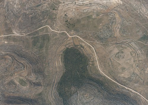 Archive record 955: Khirbet Bet Zeta, Khirbet Kufin, Khirbet el-Kurran, Hebron road to Wadi el-Fokra, southwestern continuation of no. 949